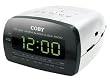 Coby CR-A58WHT Digital AM/FM Alarm Clock Radio (White)