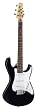 Dean Playmate Avalanche Guitar, 3 Single Coil Pickups, Classic Black