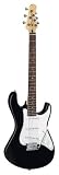 Dean Playmate Avalanche Guitar, 3 Single Coil Pickups, Classic Black