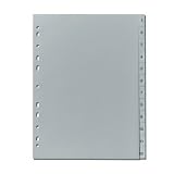 Produkt-Bild: FALKEN Kunststoff-Register, Zahlen, DIN A4, 12-teilig VE=1