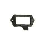 ［ダルトン］　Card pull Antique brown S255-104 プルハンドル　ノブ　取っ手　つまみ