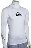 Quiksilver Rock Steady White Long Sleeve Rashguard