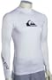 Quiksilver Rock Steady LS Rash Guard - White