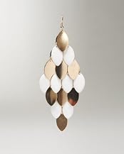 Multi-Colored Enamel Disc Earrings