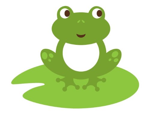 Lilypad Frog Wall Decal