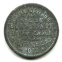 1917 Bonn Germany Notgeld 10 Pfennig Coin - Post World War I Emergency Coinage