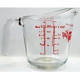 Anchor Hocking 1 Cup Measuring Cup by Anchor Hocking Fire-King