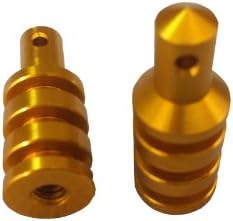 Alloy Body Mount Set for 1:10 RC Team Associated RC10 - Gold