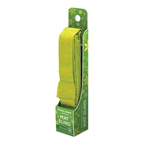 Gaiam Flower Power Yoga Mat Sling (Keylime)
