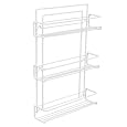 Grayline 40552, 3 Shelf Gourmet Spice Rack, White