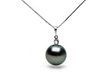 AAA Quality, 8.0-9.0 mm, Romance Collection Pearl & Diamond Pendant