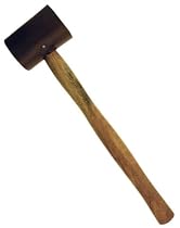 Classic 8 Oz Leather Mallet for Woodworking, Jewelry, Gunsmithing