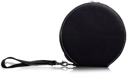 Toyota Logo Black Leather CD DVD Case Storage Bag