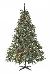 8.5' Pre-Lit Medium Douglas Fir Artificial Christmas Tree - Clear Lights
