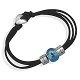 Cleversilvers Triple Strand Glass Bead