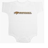 I Love Football - Sports and Games Baby Onesie