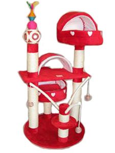 GoPetClub Cat Furniture Tree Condo Scratcher Post Pet House F43