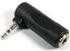 Nokia 3.5mm Audio Adapter Black Ad-50 Ad50 for 5200 5300 8800
