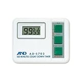 デジタルタイマー１００分型　設定範囲：最大９９分５９秒、最小１秒　品番：AD-5703　注文番号：57420394　メーカー：エー・アンド・デイ