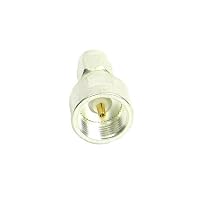 TPI 3008 Silver Plated Brass SMA Type Male Connector with Teflon Insulation