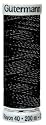 Thread: Gutermann Machine Embroidery Rayon 40 - 200m - Col. Black