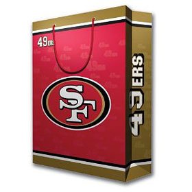 NFL San Francisco 49ers Gift Bag, Large