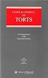 Clerk & Lindsell on torts. 2nd supplement to the eighteenth edition