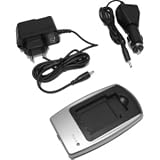 LADEGERAeT LADEKABEL NETZTEIL inkl. KFZ-LADER fuer CANON AKKU NB-4L NB4L DIGITAL IXUS 30 40 50 55 60 65 70 75 80is 80 is 85is 90is 85 90 is i7 i 7 zoom wireless POWERSHOT SD200 SD300 SD500 TX1