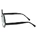 zeroUV - Vintage Inspired Eyewear Round Circle Clear Lens Glasses Eyeglasses