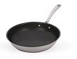 American Kitchen Non-PFOA Stainless Steel Nonstick 12-Inch Open Skillet