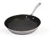 American Kitchen Non-PFOA Stainless Steel Nonstick 12-Inch Open Skillet