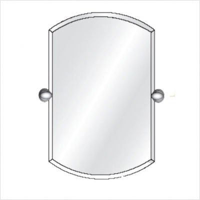 Radiance Tilt Double Arch Mirror Size: 32