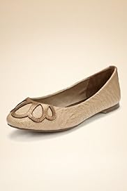 Round Toe Slip-On Cut-Out Pumps