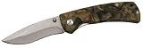 Metal Camo Handle 5 Folder w/Satin Blade