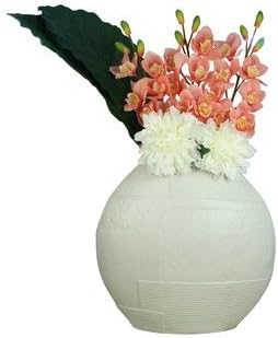 Felicienne Lifelike Floral Arrangement Cymbidium Orchid with Dalia's and Leaf