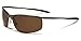 Xloop Black Metal Boating Polarized Driving Sunglasses (Gunmetal (Brown Lens))