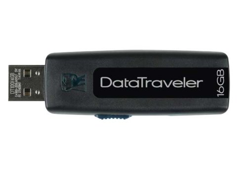 Cover image : Kingston 16GB Data Traveler 100 (Black) DT100/16GB