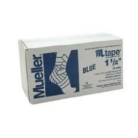 MUELLER ATHLETIC ADHESIVE TAPE M TAPE 11/2 BLUE 32/CS