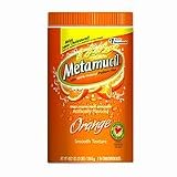 Metamucil Psyllium Fiber, Smooth Texture Powder, Orange 48.2 oz Metamucil Psyllium Fiber, Smooth Texture Powder, Orange 48.2 oz