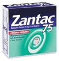 Zantac 75 Tablets, 80-Count Bottle