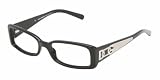 DOLCE & GABBANA EYEGLASSES - DOLCE & GABBANA D&G 3055B 501 SHINY BLACK PLASTIC EYEGLASSES
