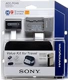 Sony ACC-TCH5 Camcorder Pouch (includes NP-FH50 Battery and BC-TRP Travel Charger)