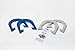 St Pierre Sports Eagle Tournament Horseshoe Set, Blue/Gray