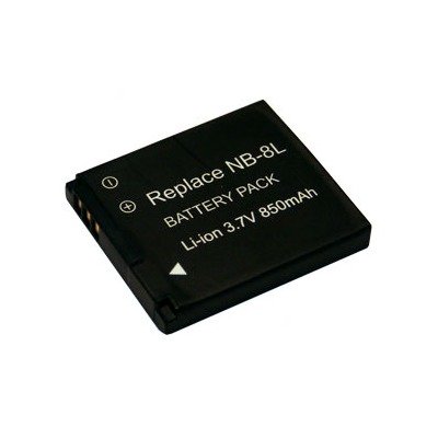DENAQ replacement camera/camcorder battery for CANON POWERSHOT A2200 Part#DQ-NB8L