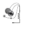IMC Harley Davidson 7 Pin Headset w/ Boom Microphone