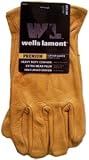 Wells Lamont Premium Cowhide Leather Gloves, Medium