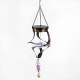 Solar Light Butterfly Wind Spinner Home Garden Decor