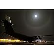 C-5M Super Galaxy (Under Moonlight) Art Poster Print - 11x17