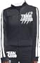Team Jacob Wolf Juniors/ladies Ragged Terry Striped Track Outfit Tracksuit