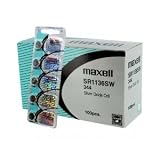 100 pc Maxell SR1136SW 344 V344 SR42 Silver Oxide Watch Battery by Maxell